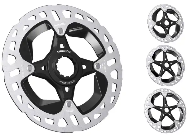 Shimano RT-MT900 brzdový kotouč 140 mm, center lock, Ice Tech, vnější lock ring