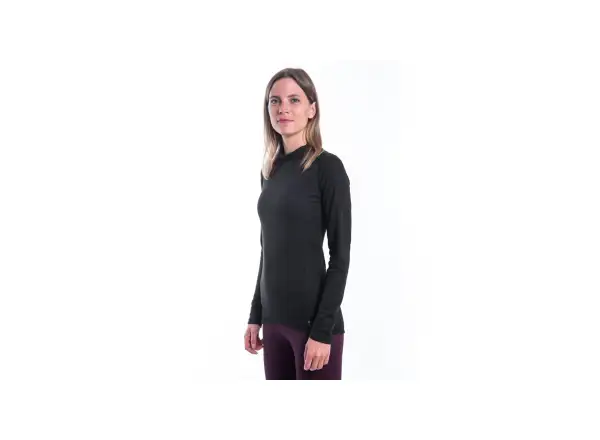 Sensor Double Face dámské triko dlouhý rukáv černá