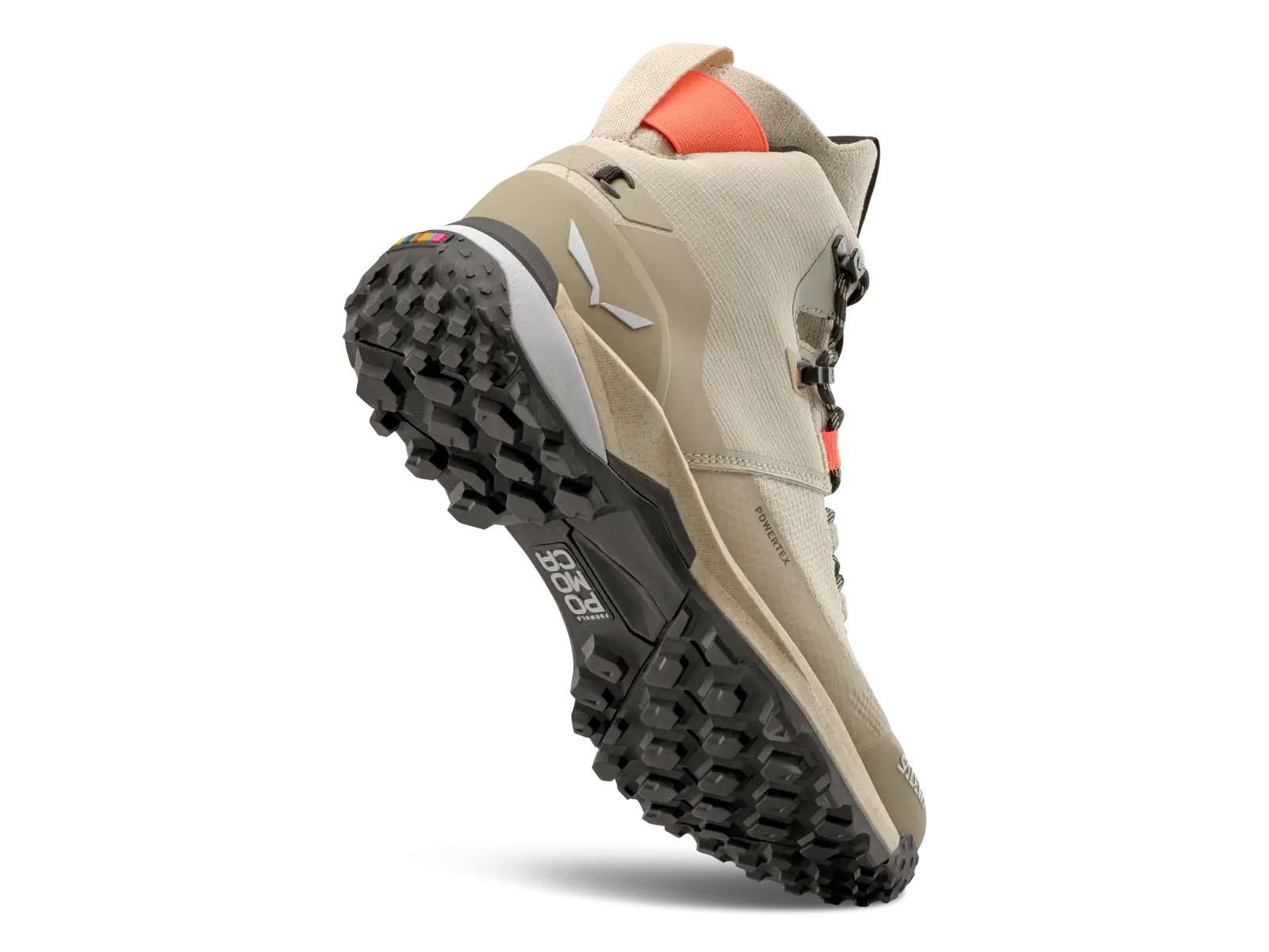 Salewa Puez Knit Mid PTX dámská outdoorová obuv Oatmeal/Quicksand