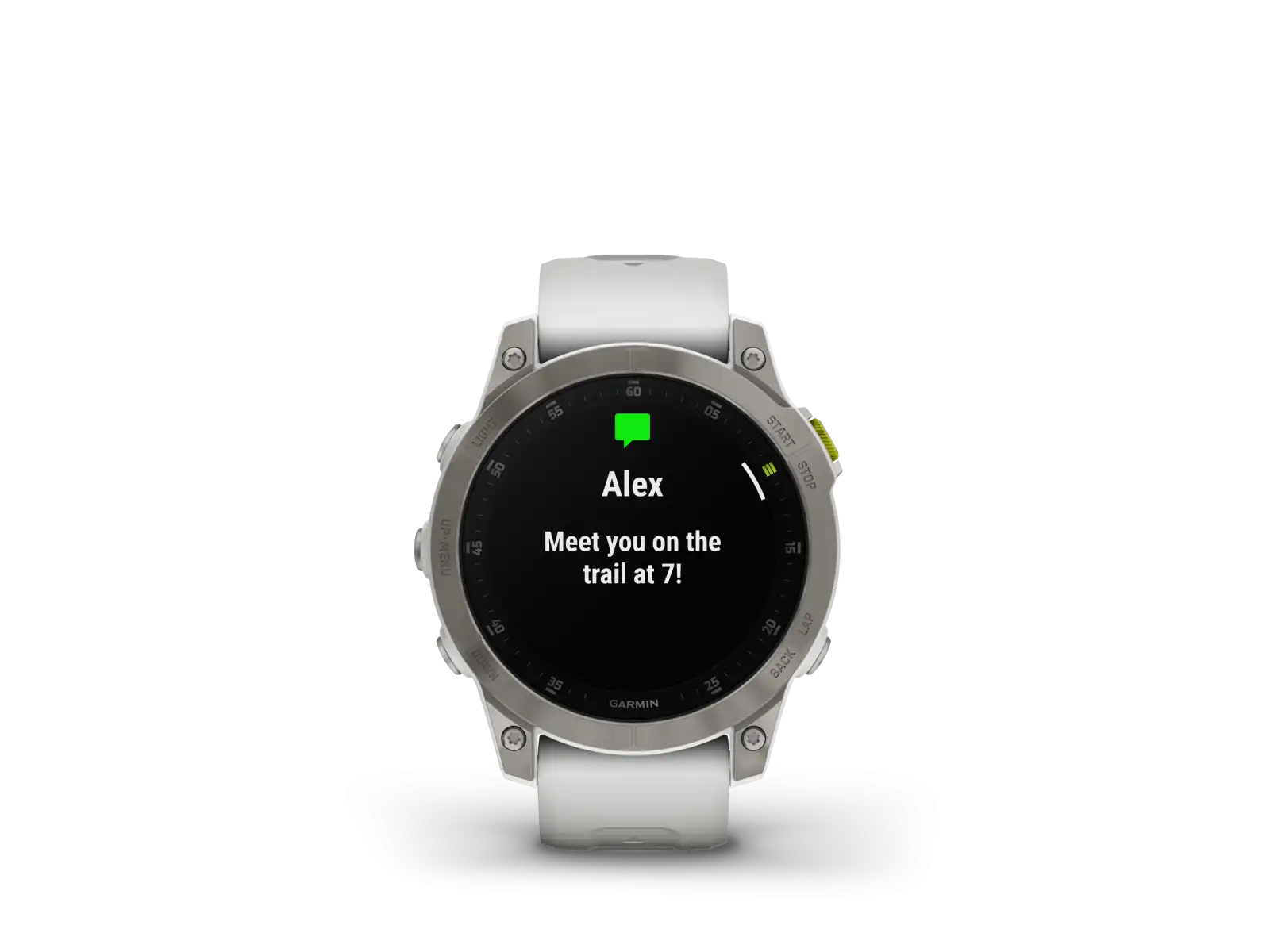 Garmin epix Gen 2 Sapphire Edition chytré hodinky Titanium/White