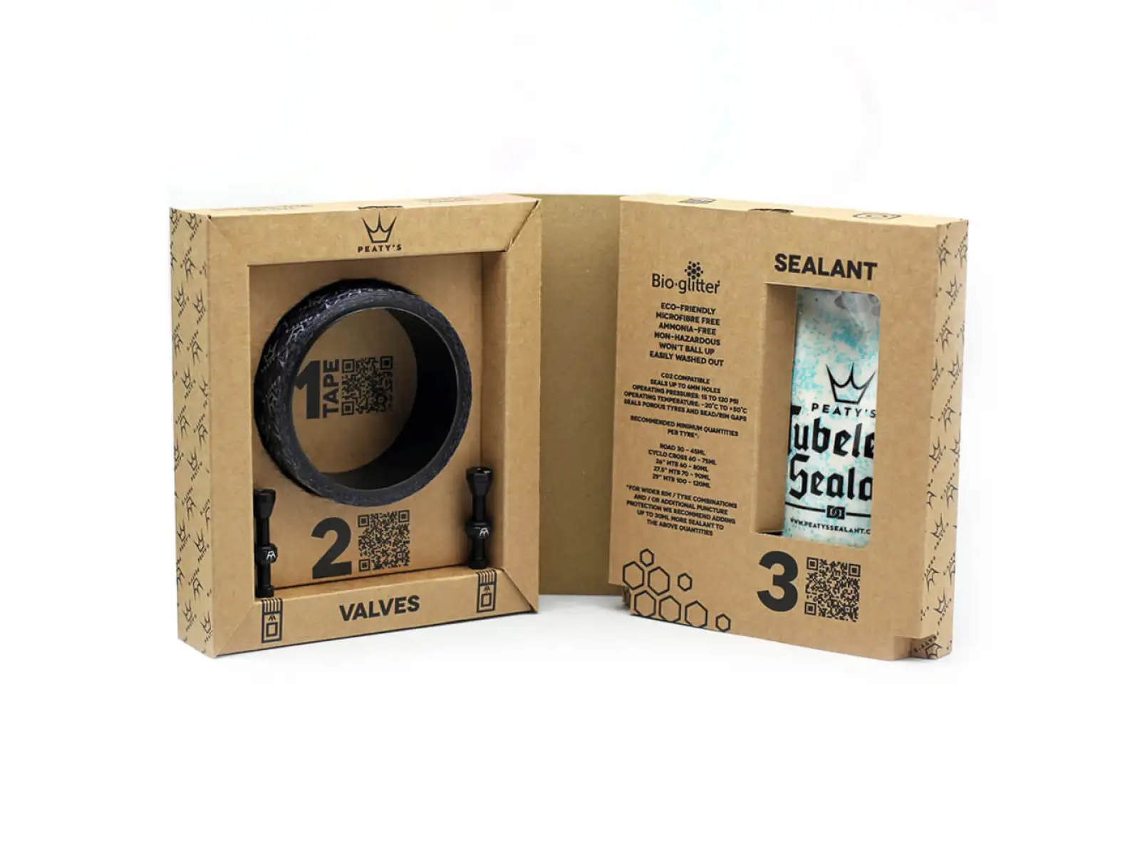 Peatys Tubeless silniční přestavbový kit 21 mm