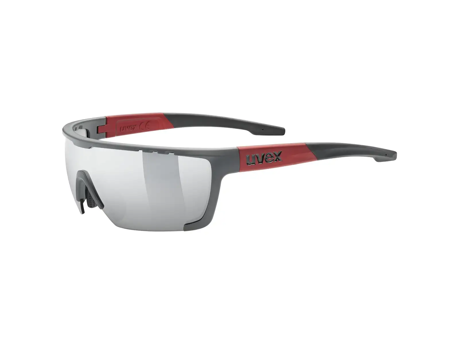 Uvex Sportstyle 707 brýle grey mat/red 2021