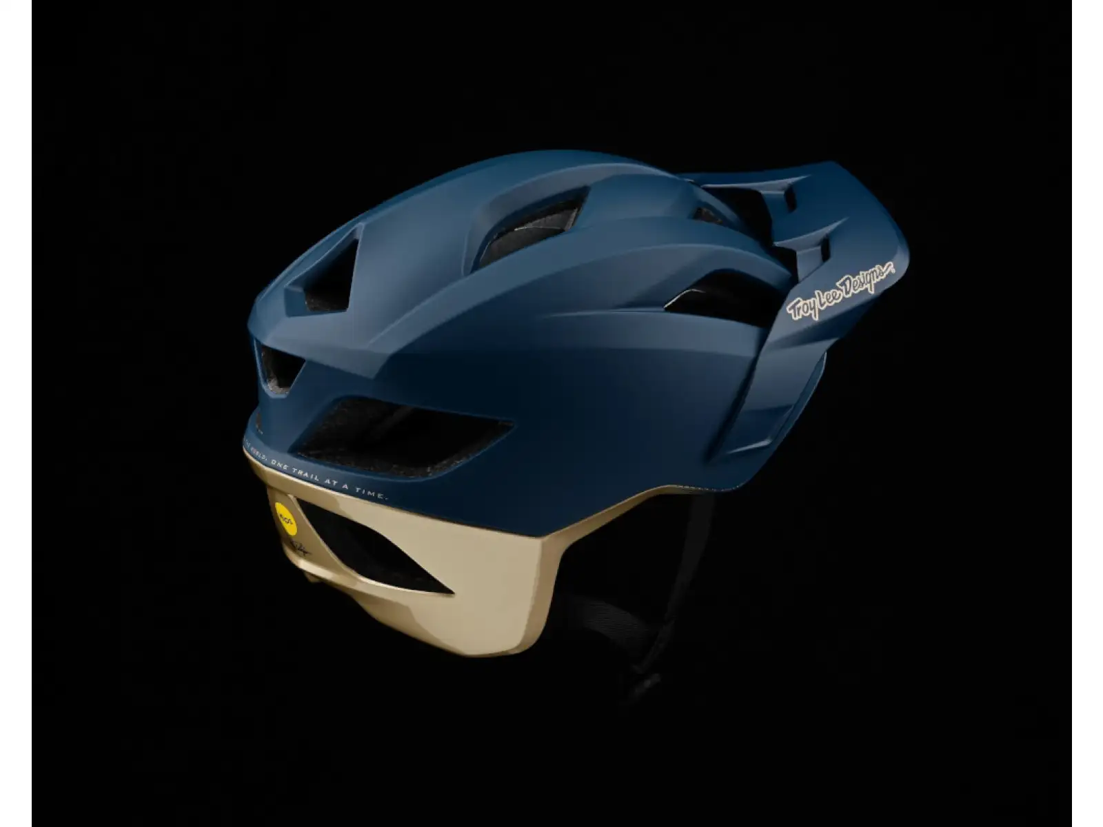 Troy Lee Designs Flowline SE MIPS přilba Radian Navy/Titanium