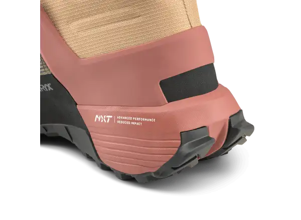 Salewa Wildfire NXT Mid GTX dámské turistické boty Quicksand/Etruscan Red