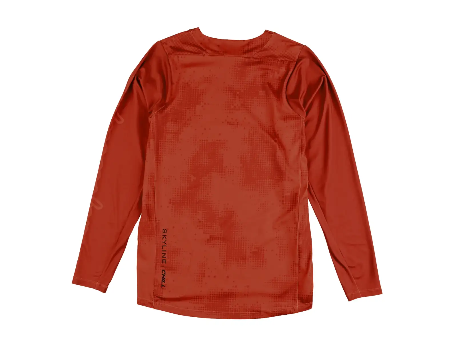 Troy Lee Designs Skyline Chill pánský dres dlouhý rukáv Scattered Fire Orange