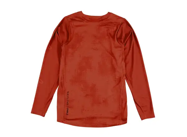 Troy Lee Designs Skyline Chill pánský dres dlouhý rukáv Scattered Fire Orange
