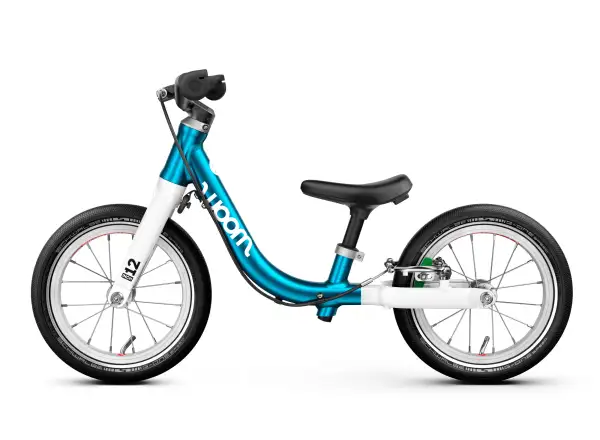 Woom GO 1 Metallic Blue 12 dětské odrážedlo