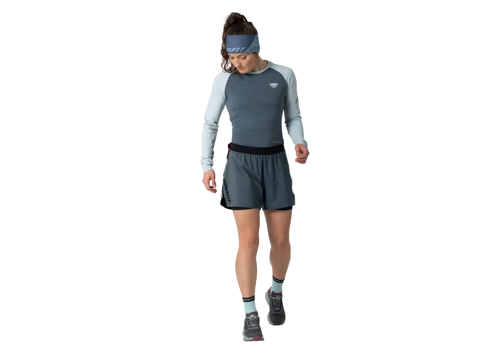 Dynafit Alpine Pro 2v1 dámské běžecké kraťasy Cinder