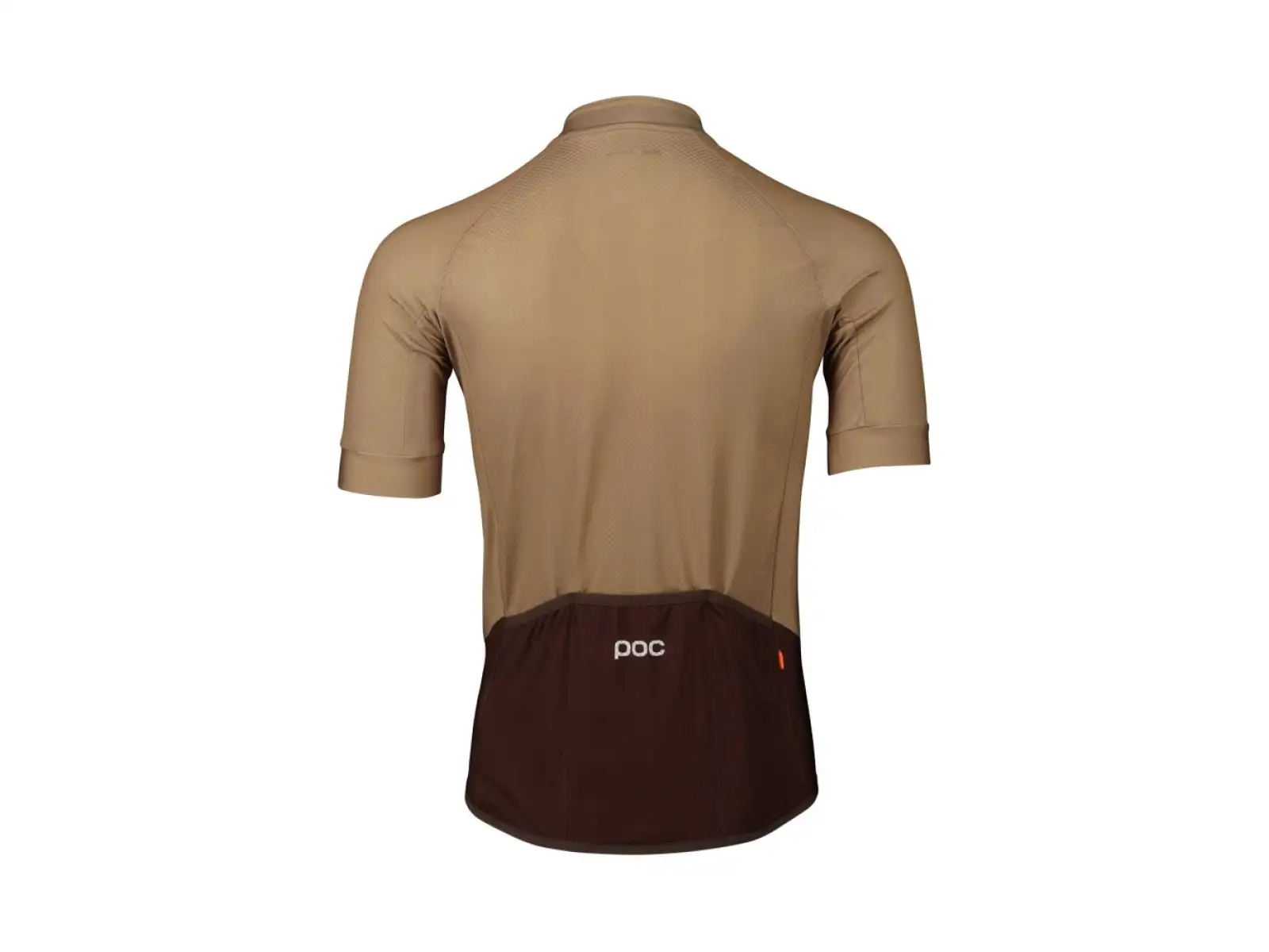 POC Essential Road Logo pánský dres krátký rukáv Jasper Brown/Axinite Brown