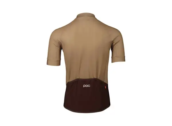 POC Essential Road Logo pánský dres krátký rukáv Jasper Brown/Axinite Brown