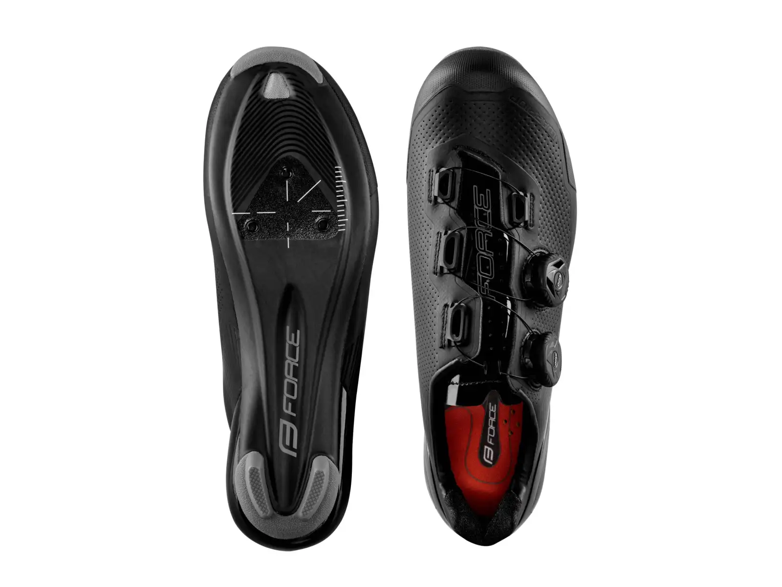Force Road Warrior Carbon silniční pánské tretry černá