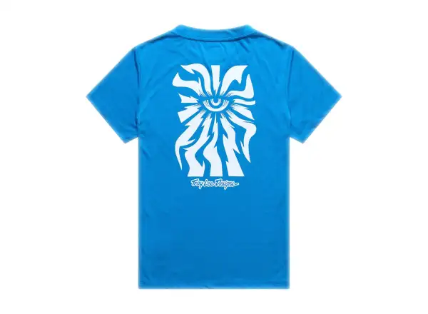 Troy Lee Designs Lilium Ride dámské triko krátký rukáv One Eye Aero Blue