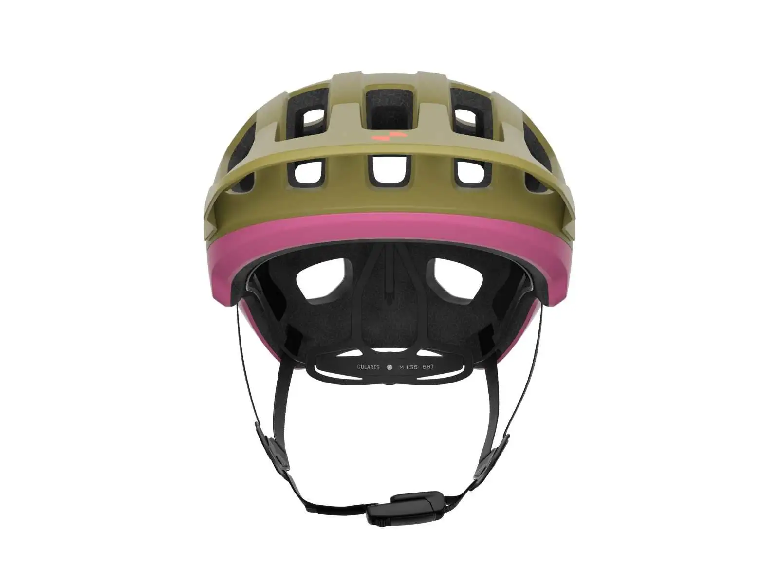 POC Cularis přilba Olivine Green Matt/Thulite Pink Matt