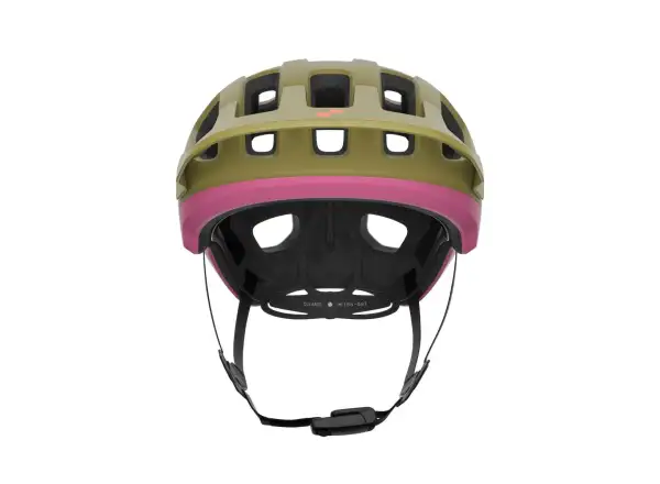 POC Cularis přilba Olivine Green Matt/Thulite Pink Matt
