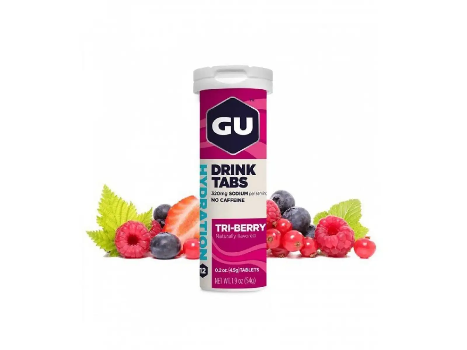GU Hydration Drink Tabs rozpustné tablety Triberry 54 g