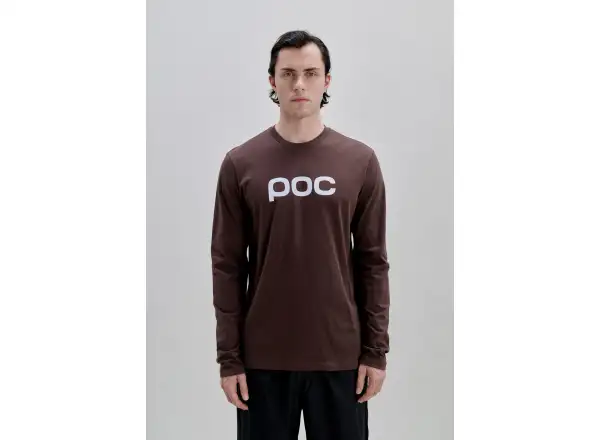 POC L/S Tee triko s dlouhým rukávem Bronzite Brown
