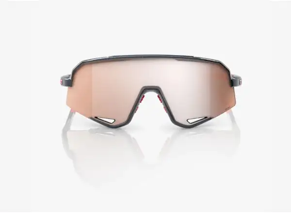 100% Slendale brýle Gloss Carbon Fiber/HiPER Crimson-Silver Lens