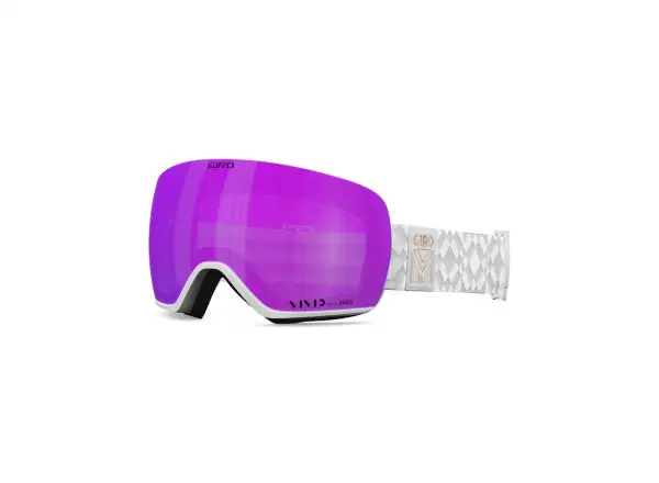 Giro Lusi dámské lyžařské brýle White Limitless Vivid Pink/Vivid Infrared