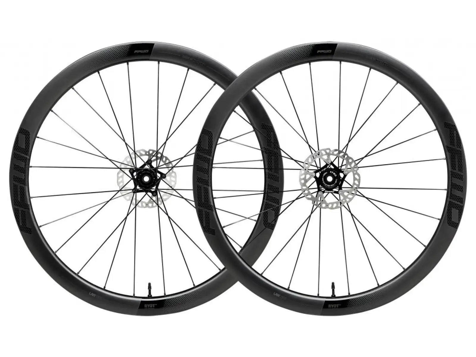 FFWD RYOT55 DT240 2:1 EXP silniční vypletená kola plášťová MattBlack ořech Sram XDR