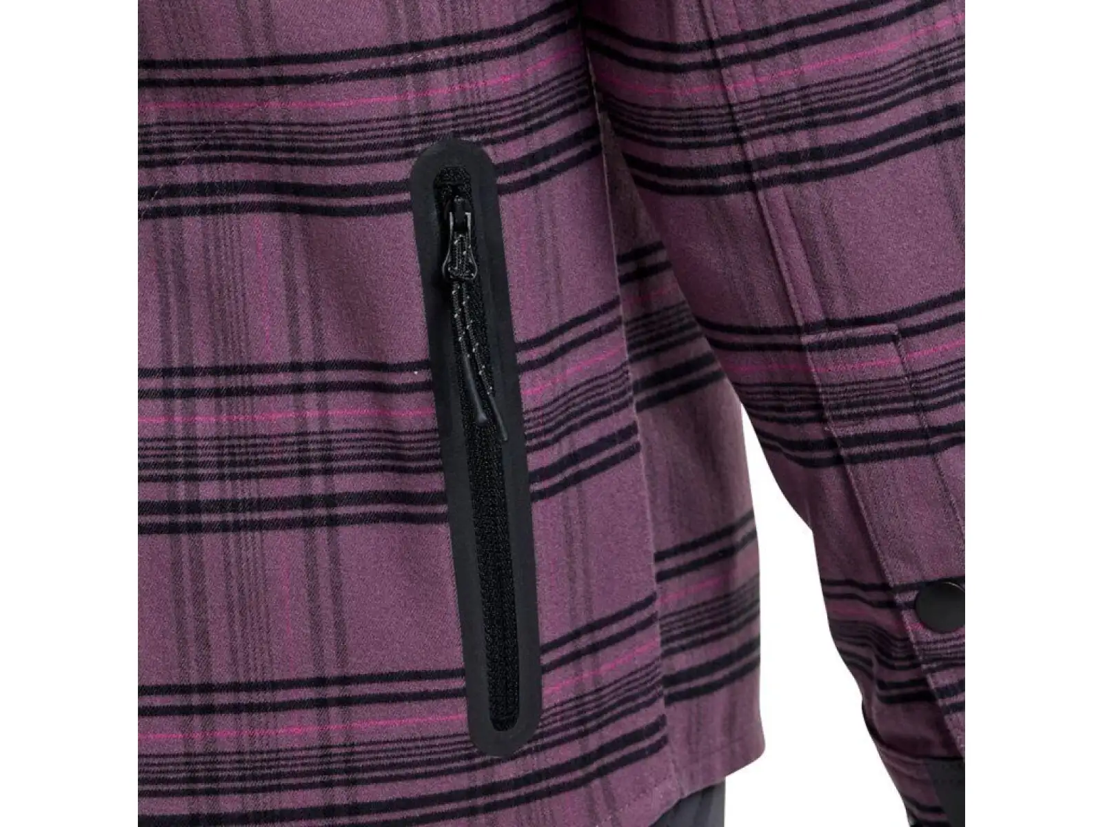 Troy Lee Designs Grind Flannel pánská košile Plaid Deep Purple