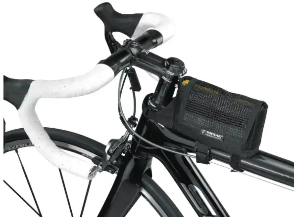 Topeak Tribag brašna na rám 0,6 l černá, vel. M + pláštěnka