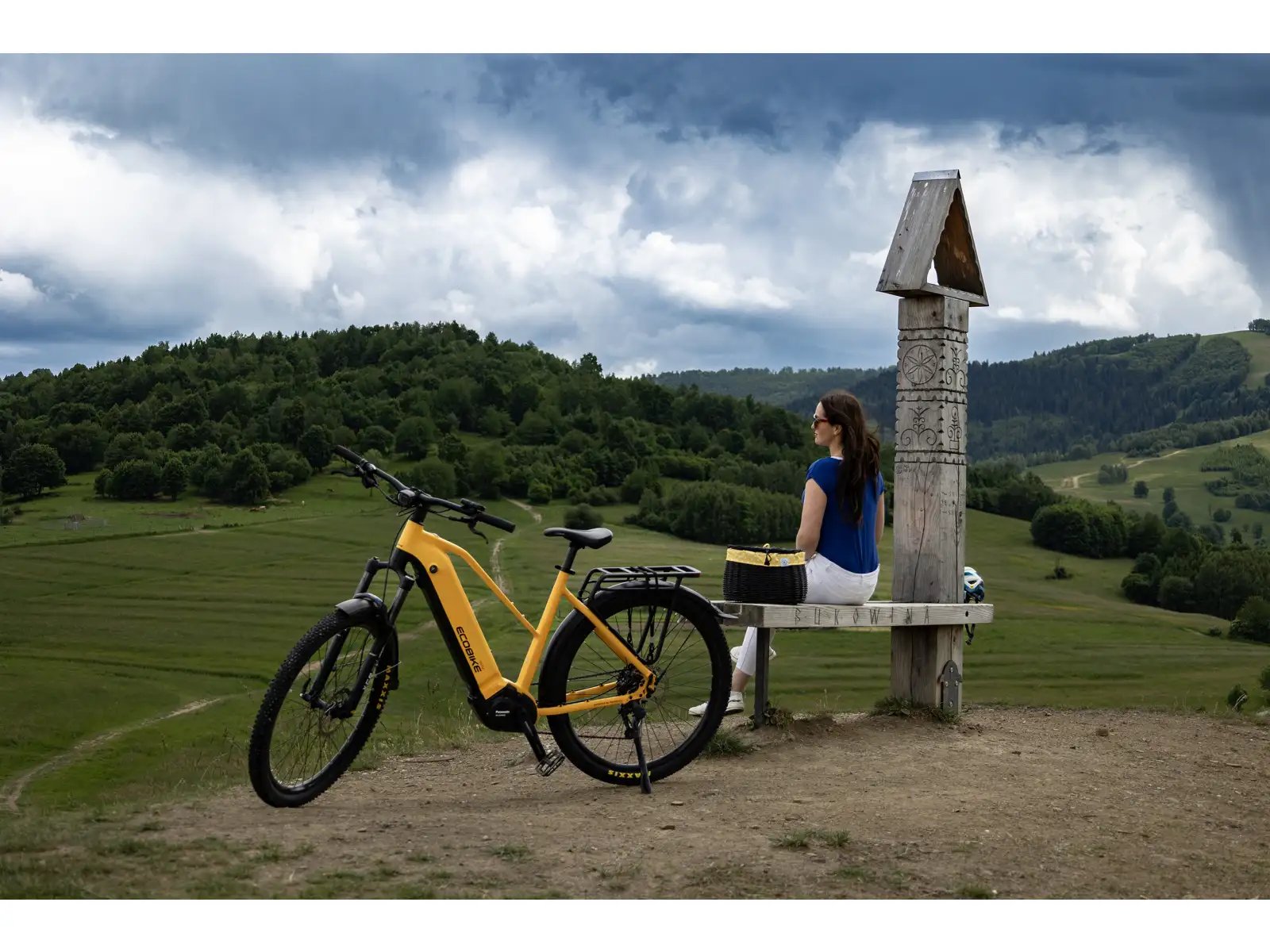 Ecobike Expedition 1080 Wh Yellow SUV trekové elektrokolo