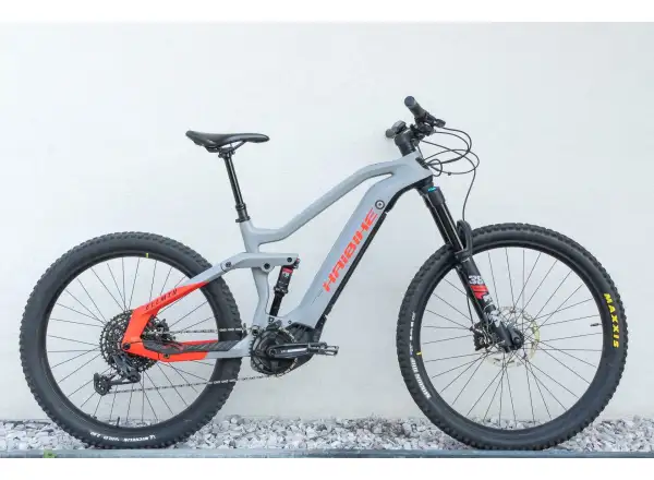 Haibike AllMtn 6 CRB Grey/Red celoodpružené elektrokolo z PŮJČOVNY