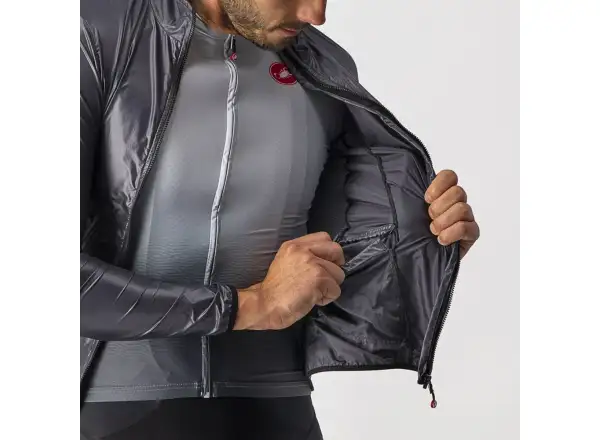Castelli Aria Shell pánská bunda Dark Gray