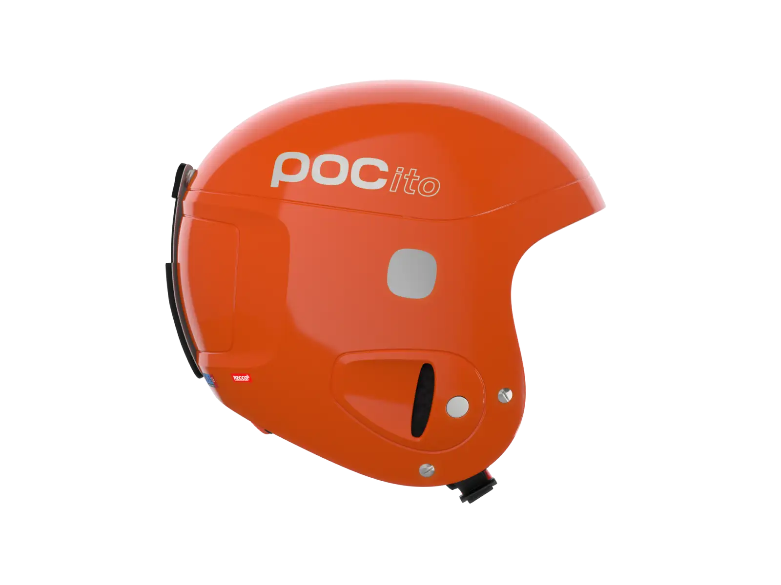 POC POCito Skull dětská lyžařská helma fluorescent orange adjustable vel. Uni