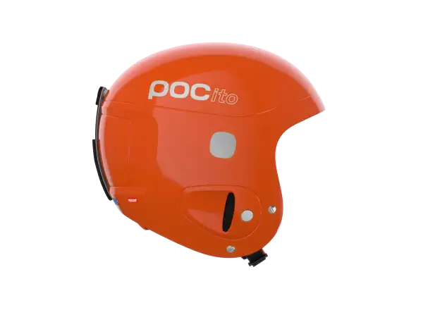 POC POCito Skull dětská lyžařská helma fluorescent orange adjustable vel. Uni
