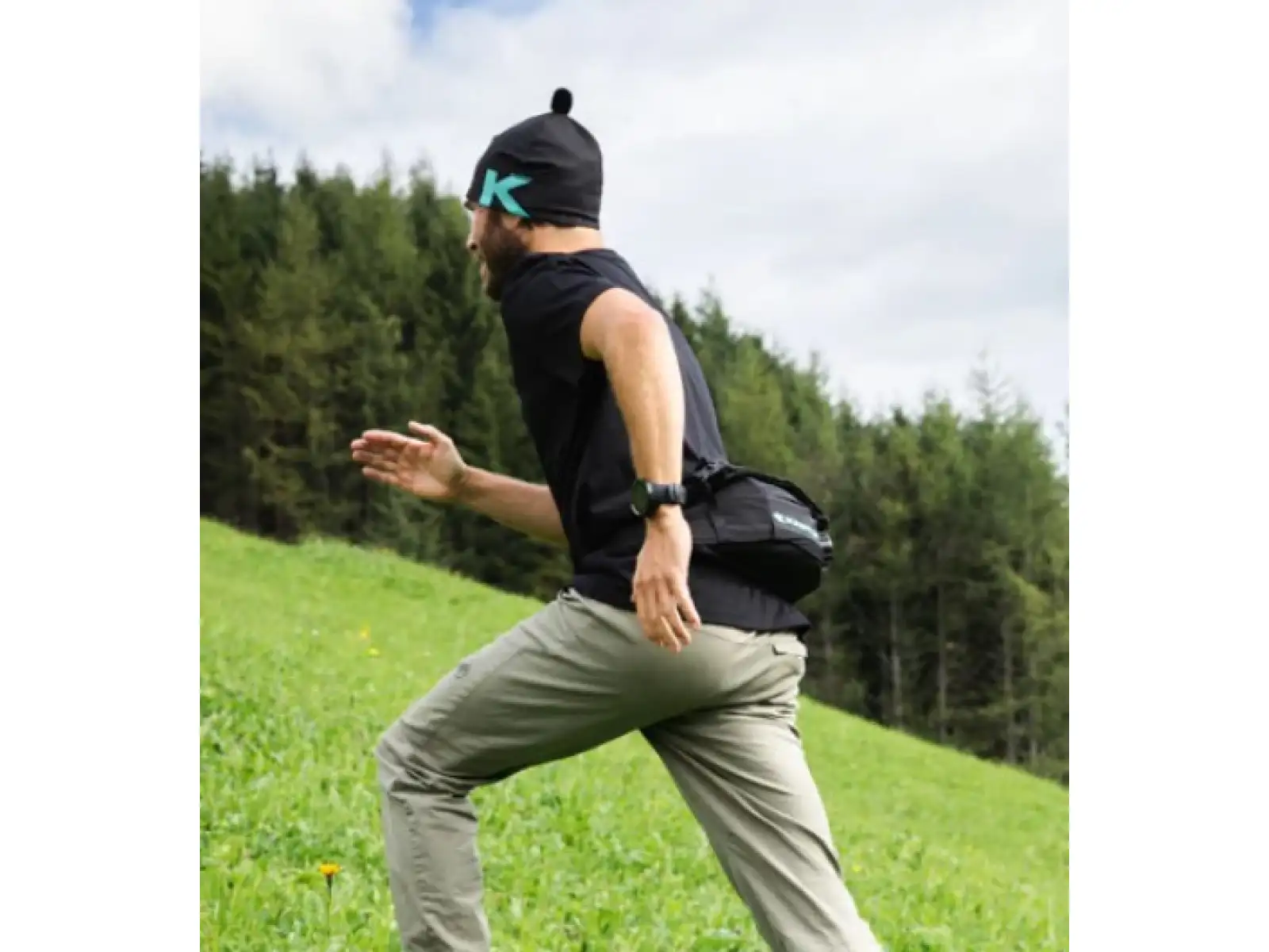Kästle Thermo Hydration Belt 0,85 l ledvinka černá vel. Uni