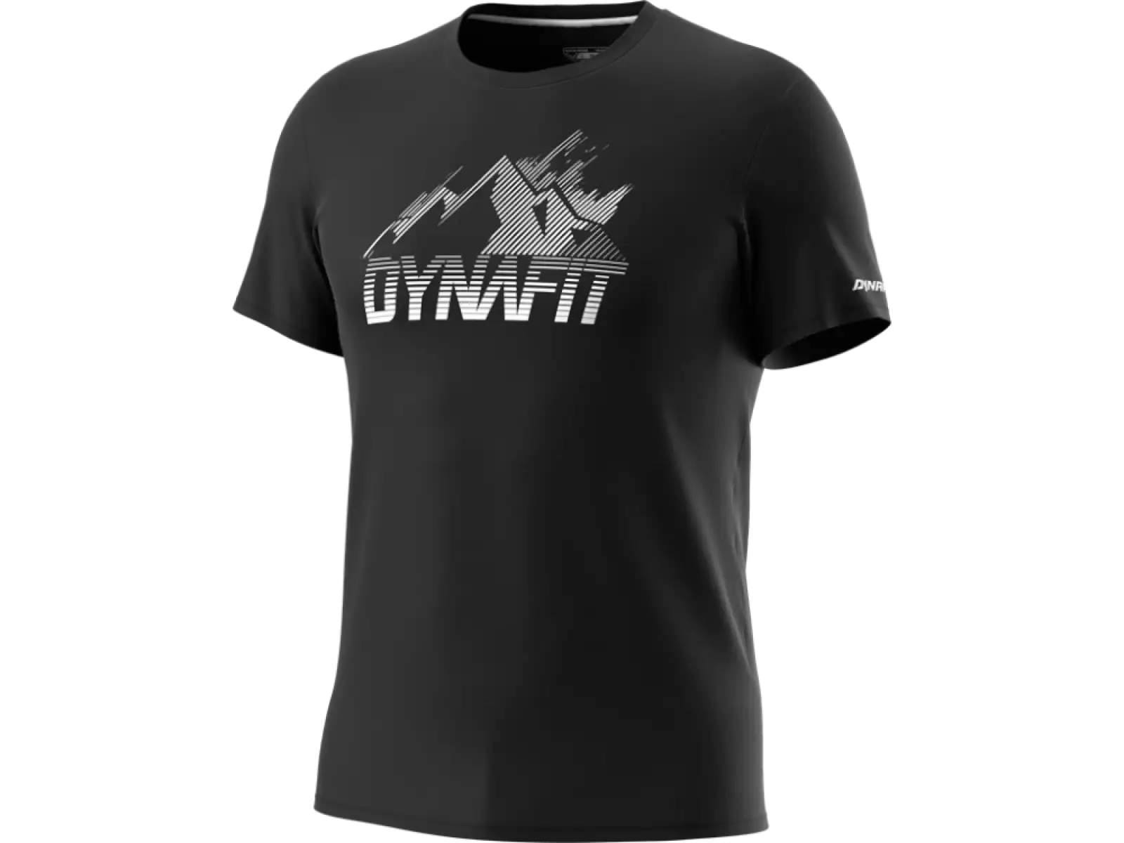 Dynafit Transalper Graphic pánské tričko krátký rukáv Black Out