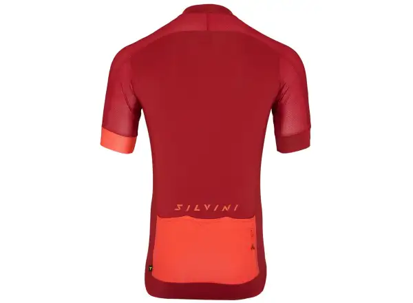 Silvini Carnio pánský dres krátký rukáv Merlot/Ruby