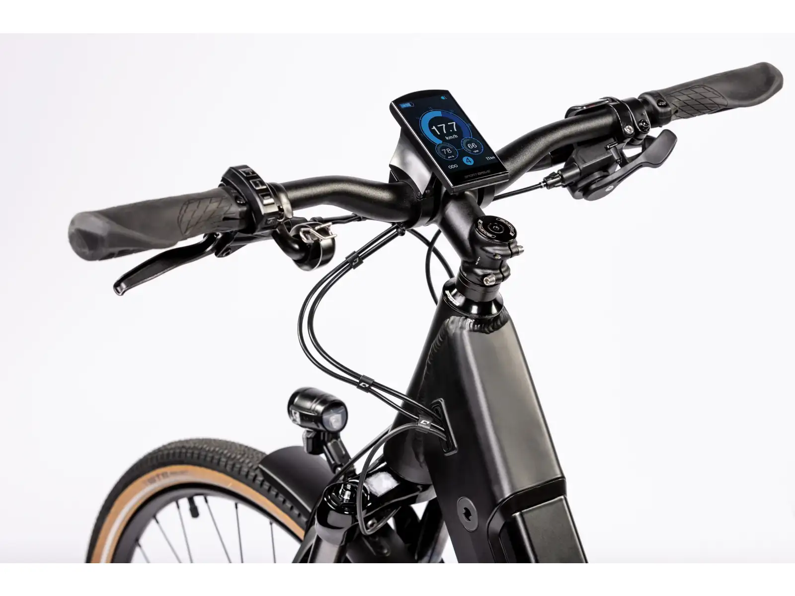Rock Machine Crossride INT e450 Touring elektrokolo Matte Black/Grey