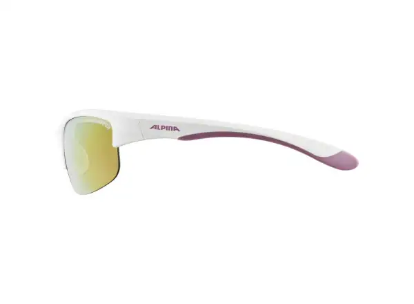 Alpina Flexxy Youth JR dětské brýle White-Purple Matt/Pink mirror