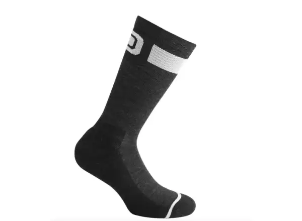 Dotout Dots ponožky Melange Dark Grey/Black