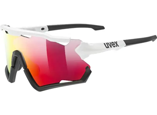 Uvex Sportstyle 228 brýle White Black / Mirror Red UNI