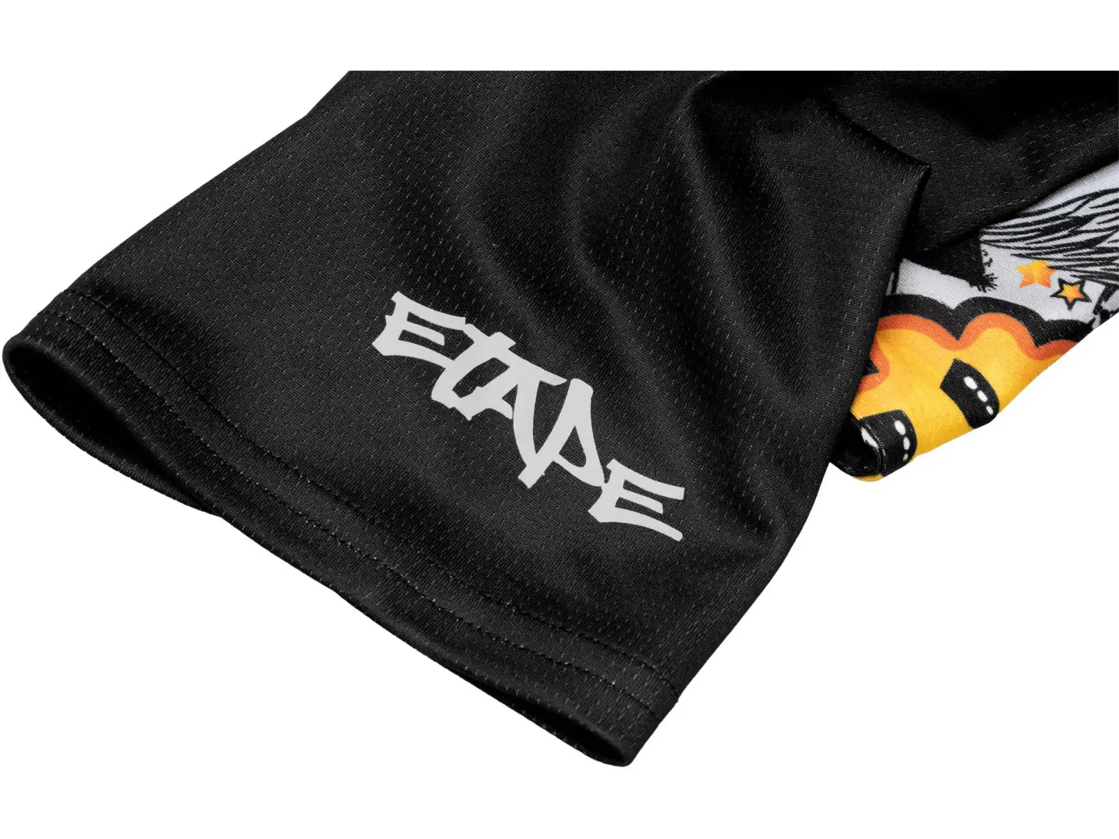 Etape Boom dětský dres krátký rukáv černá/grafika