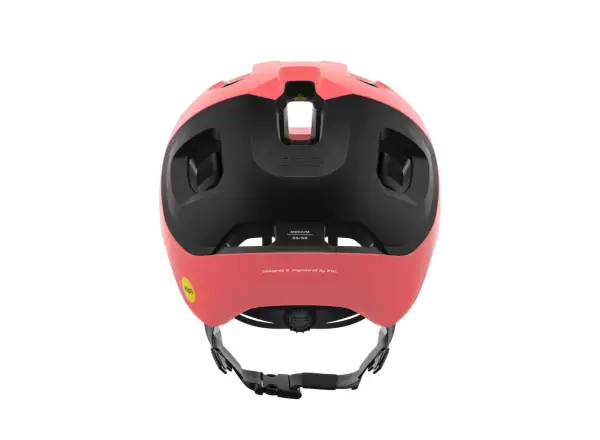 POC Axion Race MIPS přilba Ammolite Coral/Uranium Black Matt