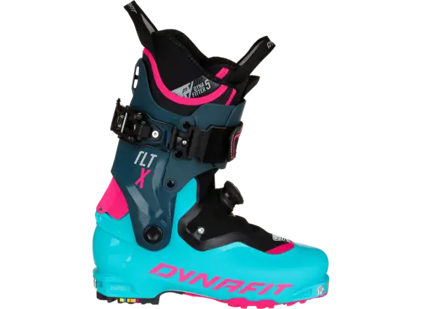 Dynafit TLT X Extra Wide dámské skialpové boty Silvretta/Pink Glo