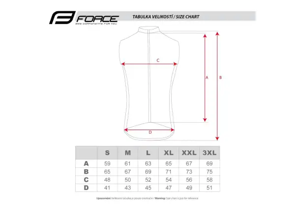 Force Flash unisex celoreflexní vesta