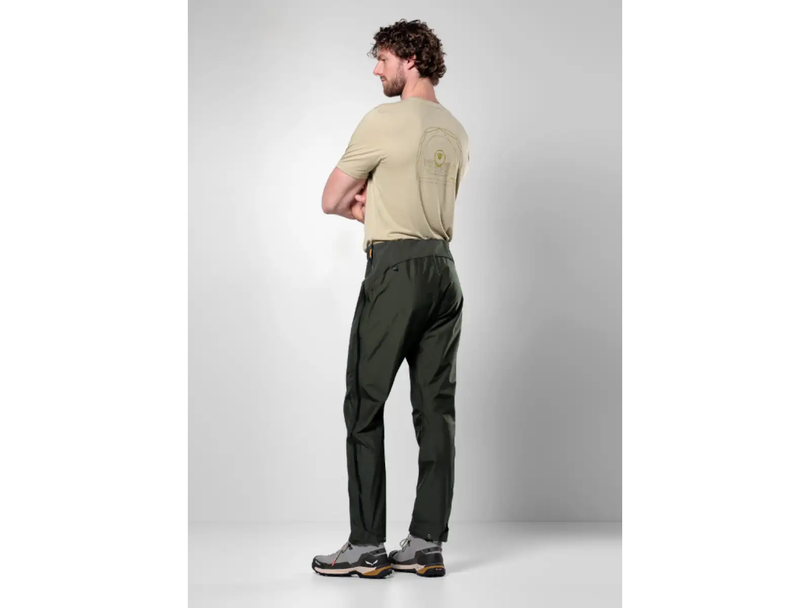 Salewa Puez PTX pánské kalhoty dark olive