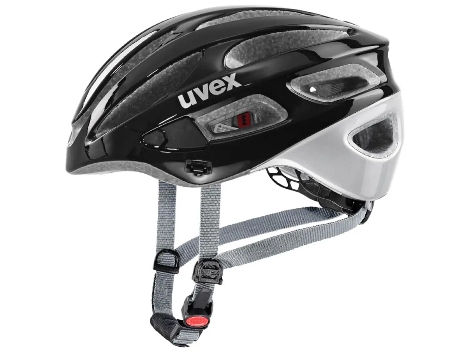 Uvex True přilba Black/Silver