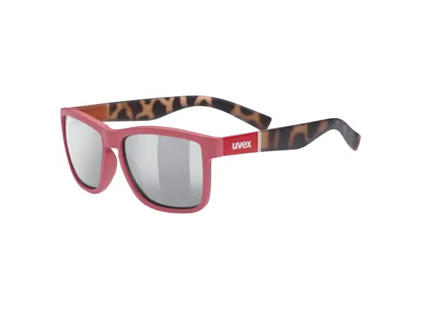 Uvex LGL 39 brýle Rose Mat Havanna/Litemirror Silver