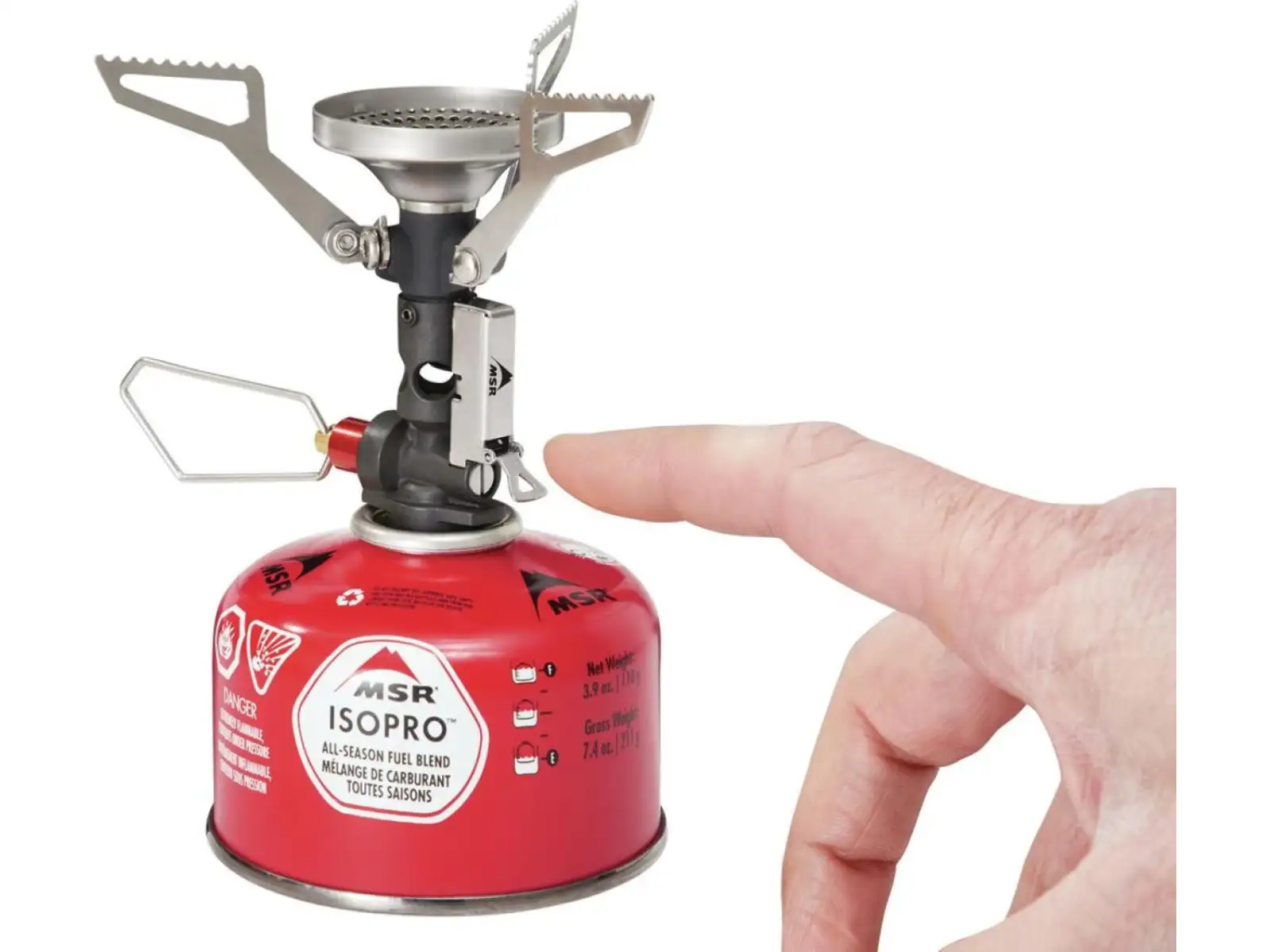 MSR Pocker Rocket Deluxe plynový vařič