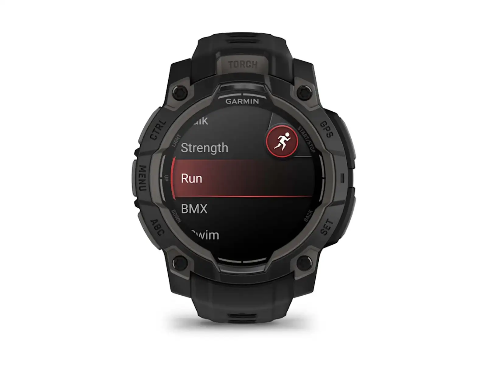 Garmin Instinct 3 Amoled 45 mm chytré hodinky Black/Black pásek