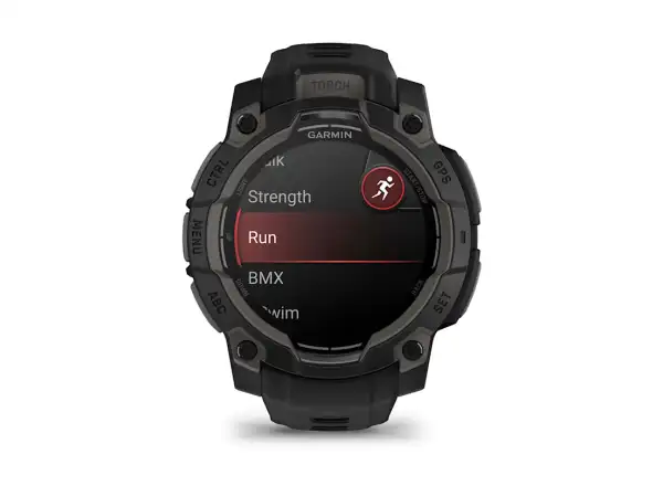 Garmin Instinct 3 Amoled 45 mm chytré hodinky Black/Black pásek