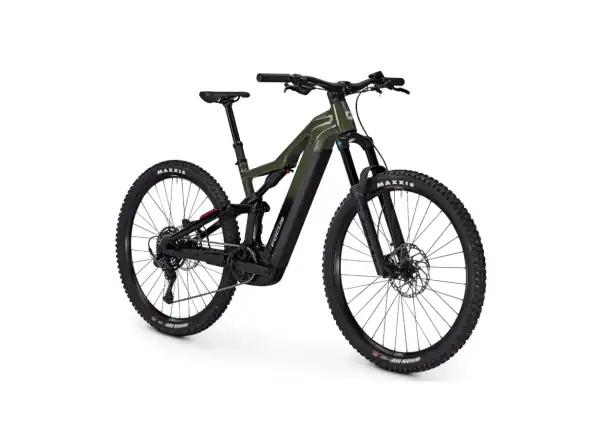 Focus Thron2 6.7 celoodpružené elektrokolo 600 Wh Urbangreen / Magicblack