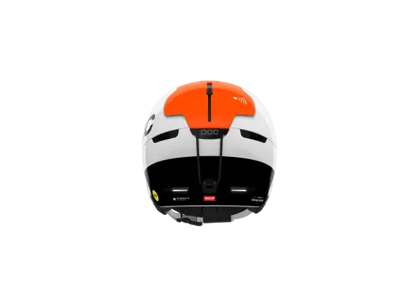 POC Obex Connect lyžařská přilba Hydrogen White/Fluorescent Orange AVIP