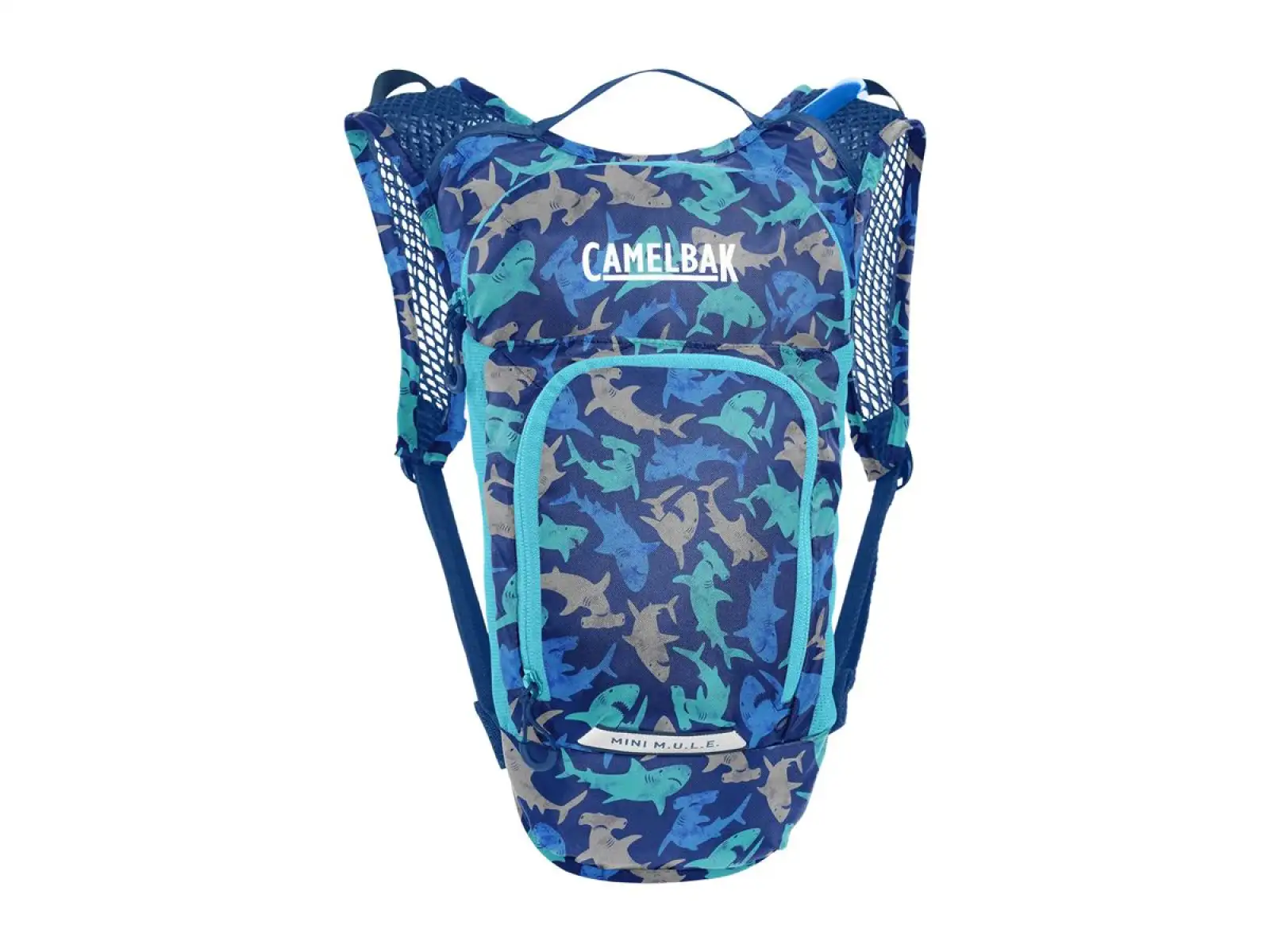 Camelbak Mini Mule dětský batoh 5 l + rezervoár 1,5 l Sharks